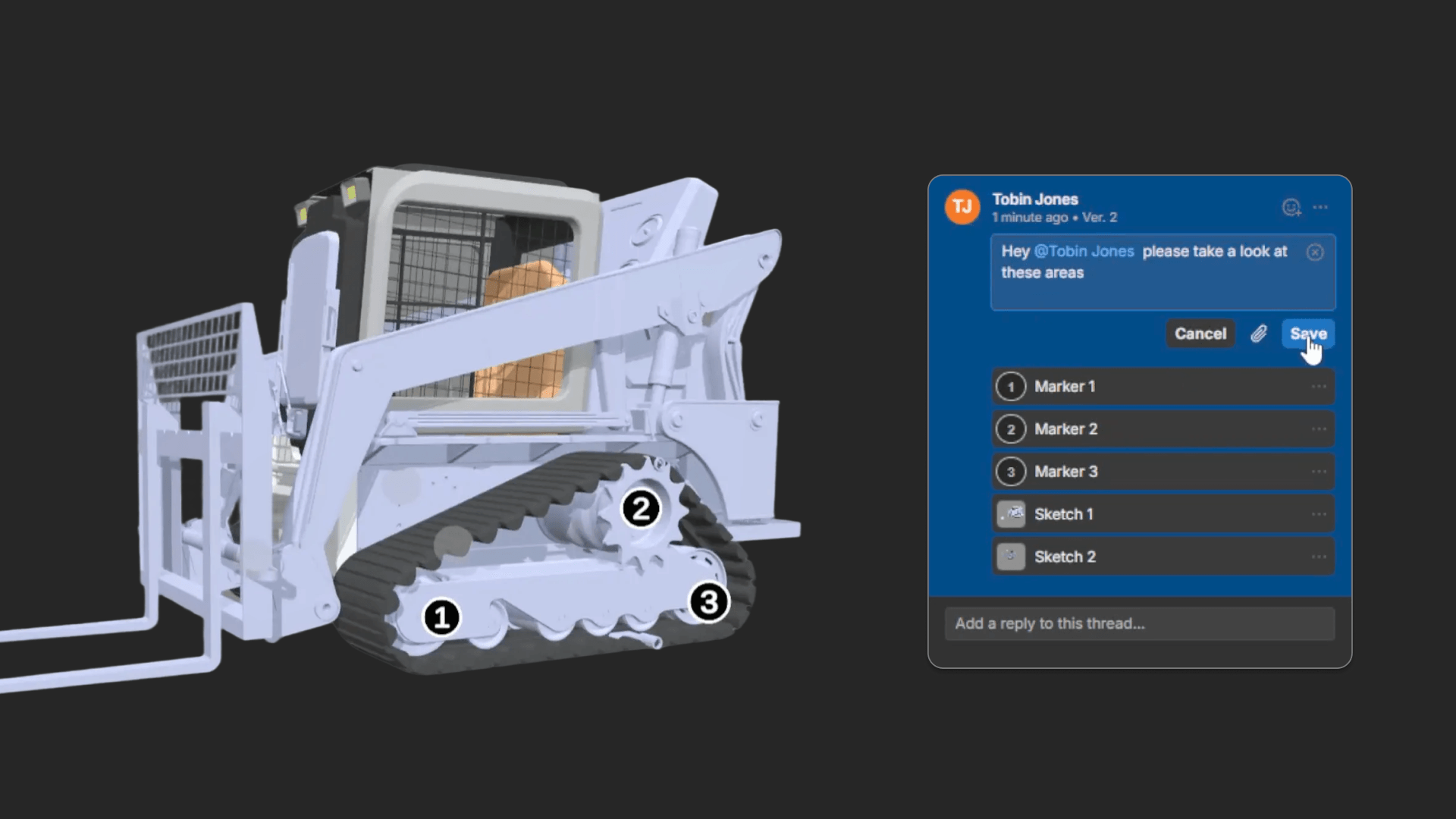 Comment and iterate easily