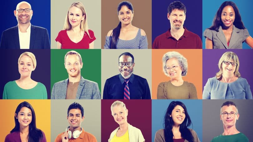 Colagem de instrutores