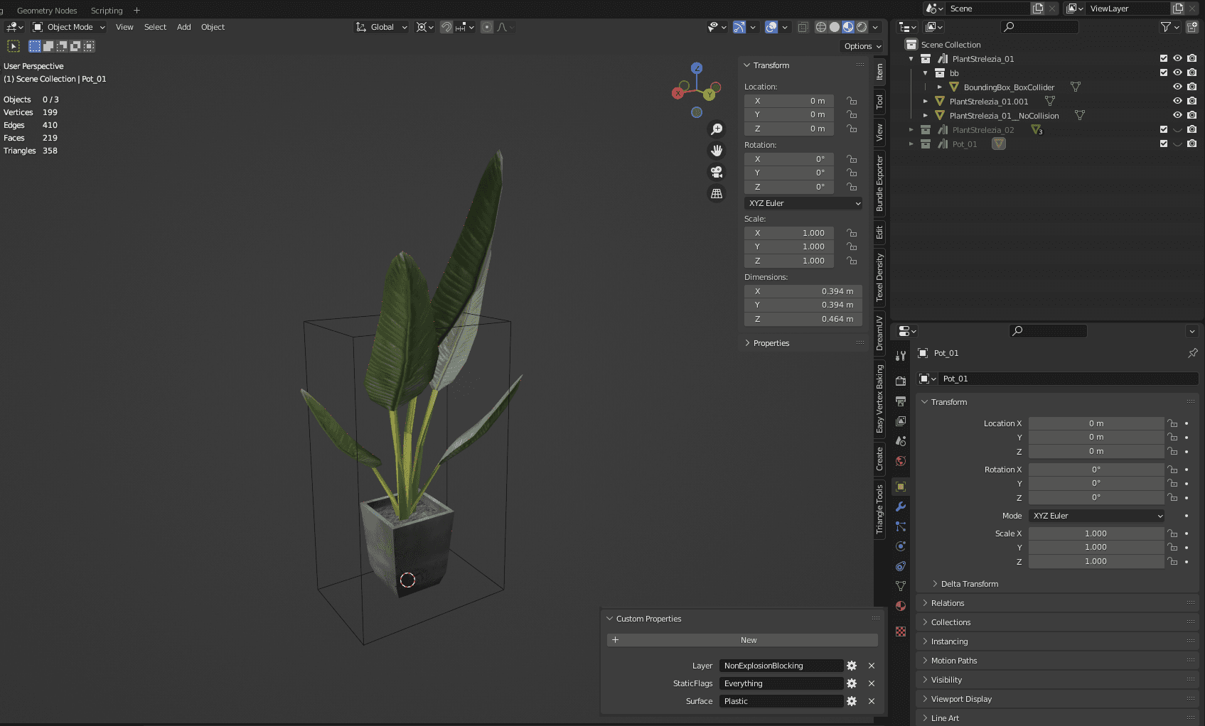 Figure 11: Breachers image provided by Triangle Factory (Observe the _BoxCollider and _NoCollision names in Blender)