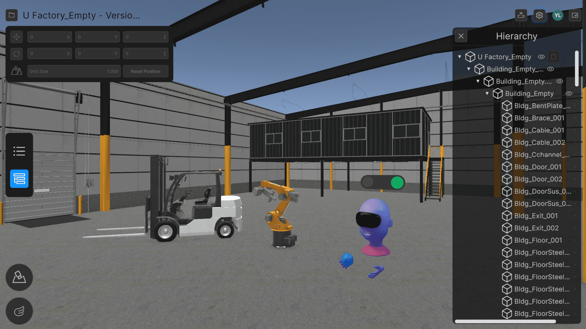 Unity Industry Viewer Template