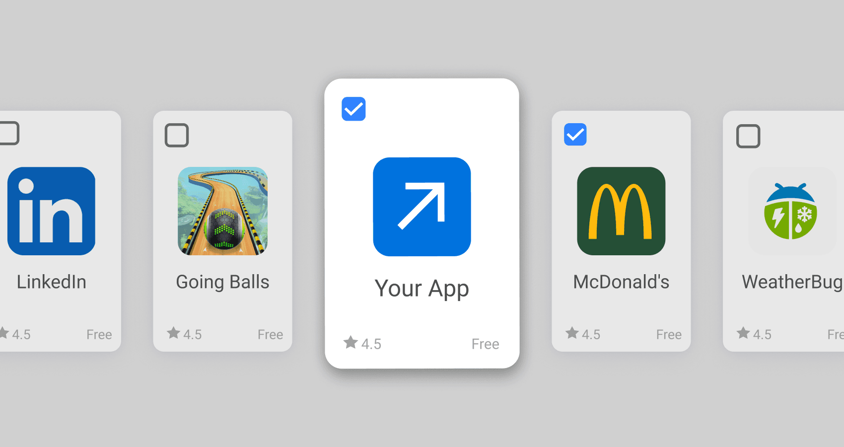 Screenshot of notifications