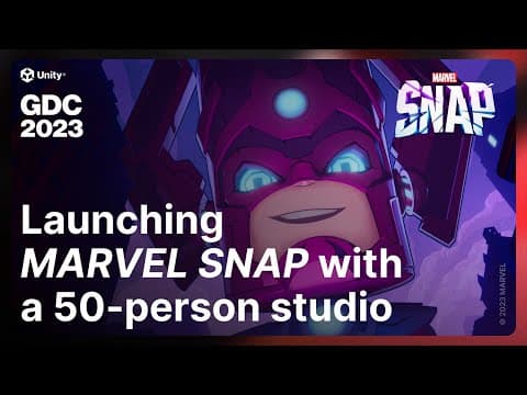 Wie MARVEL SNAP eines der größten Mobile Games von 2022 wurde | Unity auf der GDC 2023